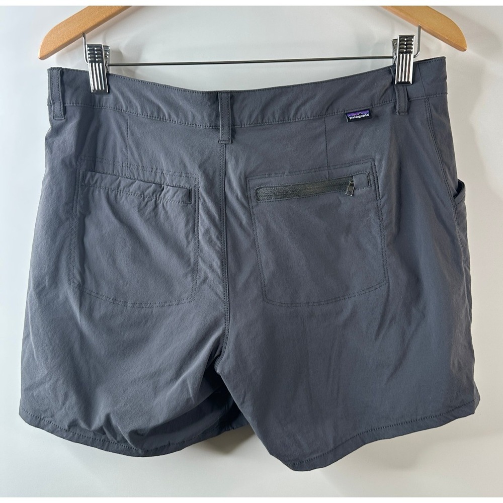 Patagonia Quandary 5" Shorts Women's 8 Forge Gray Nylon Stretch Hiking Outdoor - Picture 12 of 16